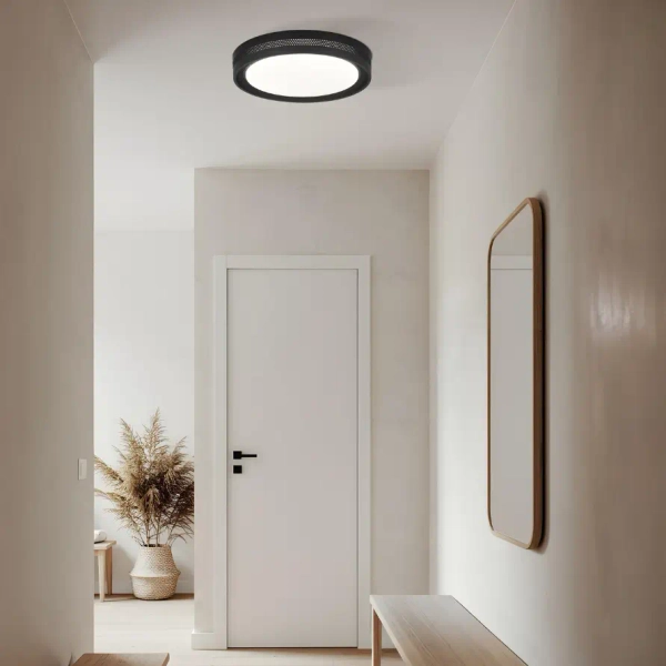 Natynkowy plafon ledowy Ronda LP-9587/1C-40 WH LED 25W 3000-6000K biały