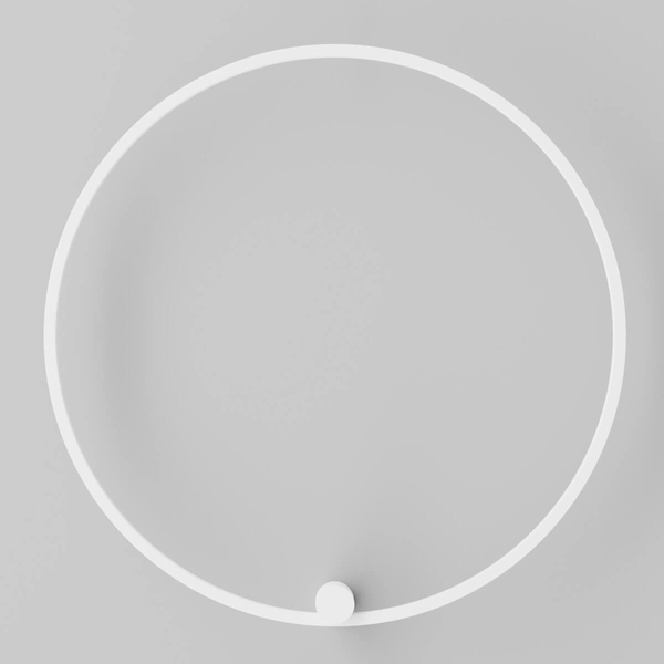 Ścienny kinkiet Ringa WL0116-L-WH LED 45W 3000-4000K do łazienki IP44 biały