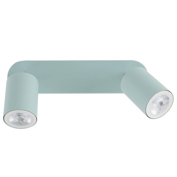 Lampa sufitowa Livia 10235 sople z regulacją podwójna miętowa
