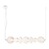 Wisząca lampa do sypialni DAPHNE ML0864 LED 40W 3000K biała złota