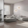 Ścienna lampa BAILA beżowa LE44540 1xLED 9W 3000K do salonu