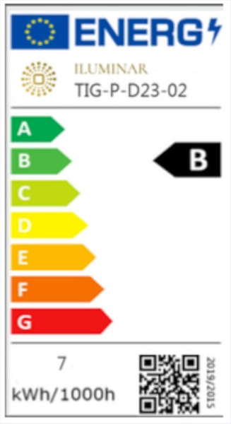 LAMPA wisząca CGTIGP Copel okrągła OPRAWA zwis LED 7W 4000K do kuchni złoty przezroczysty