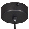 LAMPA modernistyczna Neve K-4770 wisząca OPRAWA szklane kule ZWIS kropla ball czarna biała