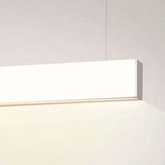 Lampa wisząca liniowa Lupinus 5115002102-1 Elkim LED 12W 3000K nad wyspę biała