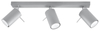Spot LAMPA sufitowa SPARK SL.0451 metalowa OPRAWA reflektorowa LISTWA regulowane tuby szare