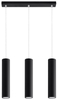 LAMPA wisząca SL.0329 metalowa OPRAWA zwis tuby czarne