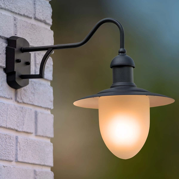 Industrialny kinkiet salonowy Aruba 11871/01/30 czarny do salonu