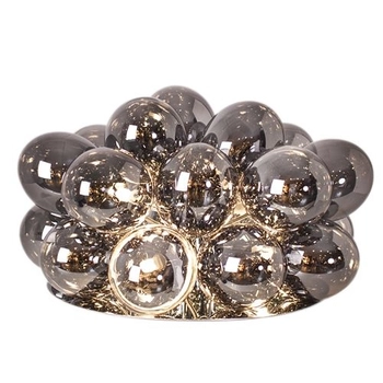 Stojąca lampa stołowa Gross szklane kule balls na komodę