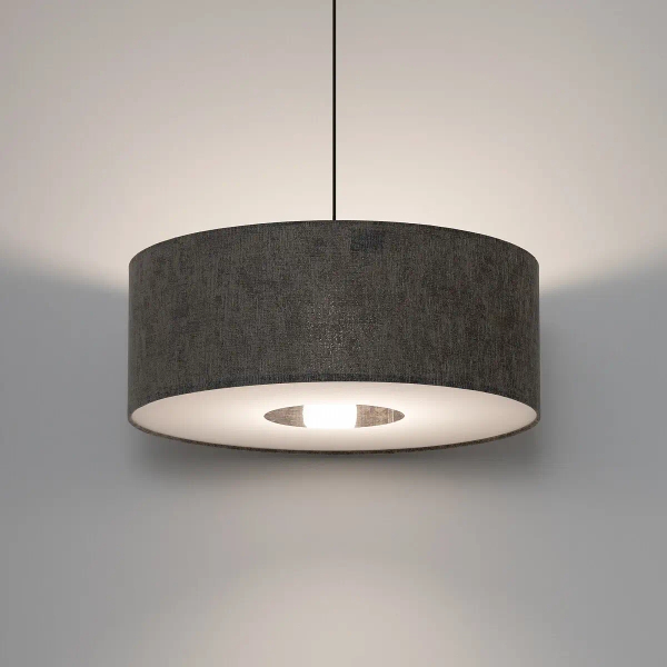 Nowoczesna lampa wisząca LAGO 11674 regulowana szara
