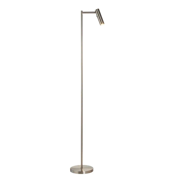 Lampa podłogowa Dedicated Reader 98116 LED 4W 3000K tuba nikiel