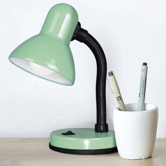 Lampka dla dziecka biurkowa Cariba K-MT-203 RÓŻOWY różowa