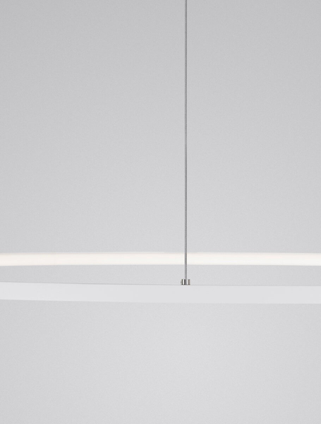 Modernistyczna lampa wisząca TOLUCA LE42785 Luces Exclusivas LED 58W 3000K biała