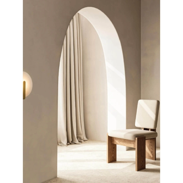 Alabastrowy kinkiet ścienny 2552 LED 5W 3000K okrągły mosiądz biały