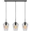 LAMPA wisząca RETRO 107132 Markslojd metalowa OPRAWA listwa ZWIS szklany przydymiony