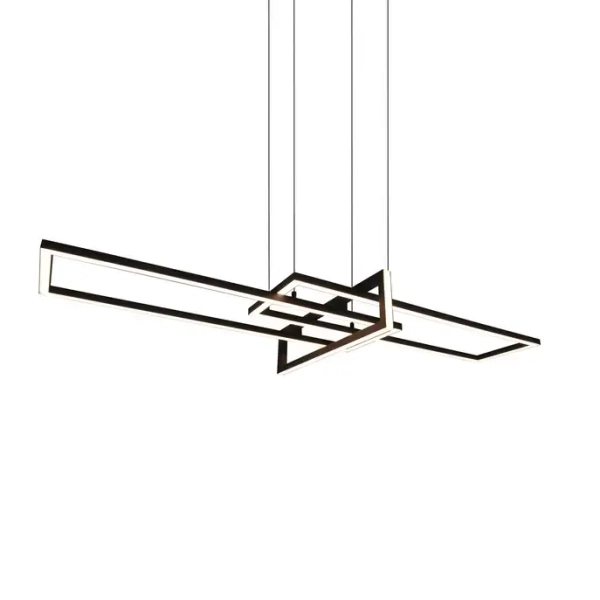 Nowoczesna lampa SALINAS 320310332 czarna LED 34W 3000K 150cm