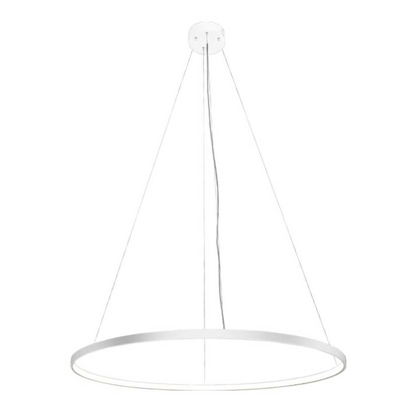 Wisząca lampa gabinetowa Agari LED 51W 4000K ring biały