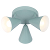 Plafon LAMPA sufitowa AMOR 98-63328 Candellux retro OPRAWA metalowe reflektorki regulowane szare