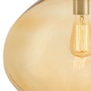 LAMPA wisząca AVIA L 10418115 Kaspa szklana OPRAWA zwis bursztynowy