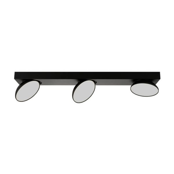 Nowoczesna lampa sufitowa Castelio LED 15W 4000K do salonu czarna