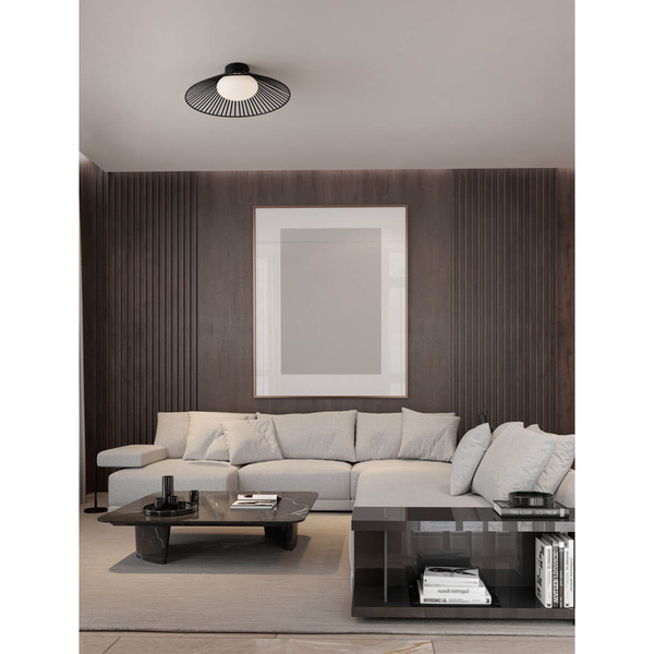 Sufitowa lampa PENA LE44250 LED 15W 3000K druciak czarna biała