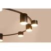 Żyrandol do jadalni okrąg Kodo 12 41339 nad stół downlight czarny
