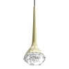 Kryształowa lampa wisząca Crima Old Gold OR86171 LED 6W 3000K złoty