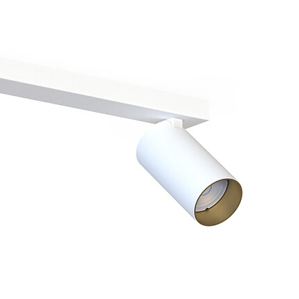 Lampa sufitowa z reflektorkami Mono 7775 biała nowoczesna do holu