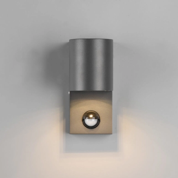 Kinkiet zewnętrzny z czujnikiem ruchu ORVIE DL142214260 IP44 antracyt