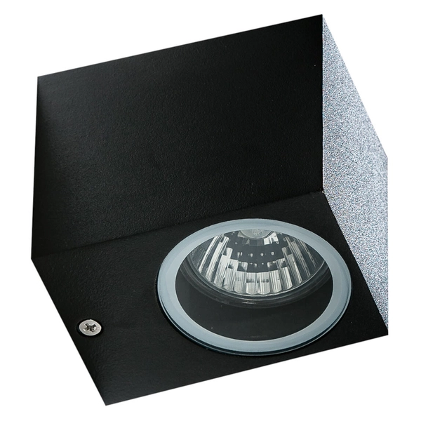 Naścienny kinkiet ogrodowy Rimini AZ4267 IP54 kwadratowy czarny