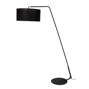 Podłogowa lampa abażurowa KELSO 44719/81/30 metalowa czarna