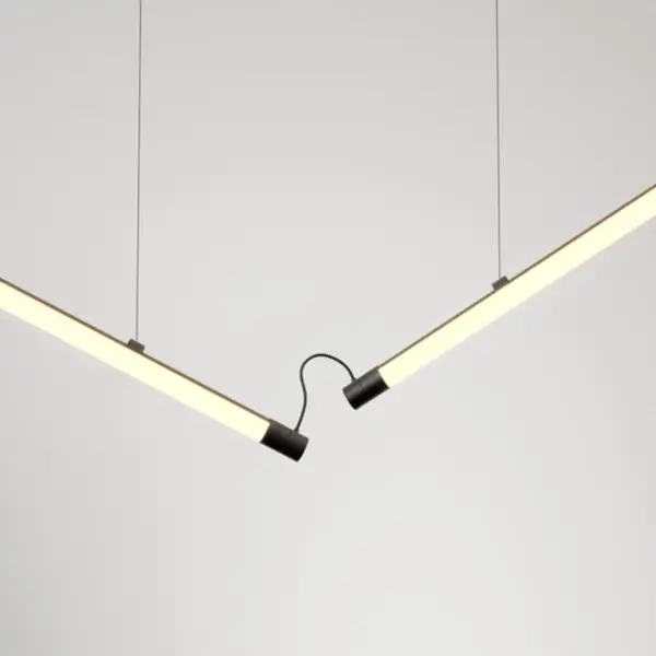 Nowoczesna lampa wisząca czarna PIPER LED 23,5W 2700-4000K listwy do salonu 71264-M942-D9-PH-12