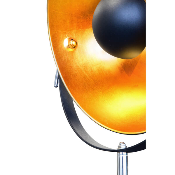 Podłogowa stojąca lampa Bowy 40150145X loftowa czarna złota