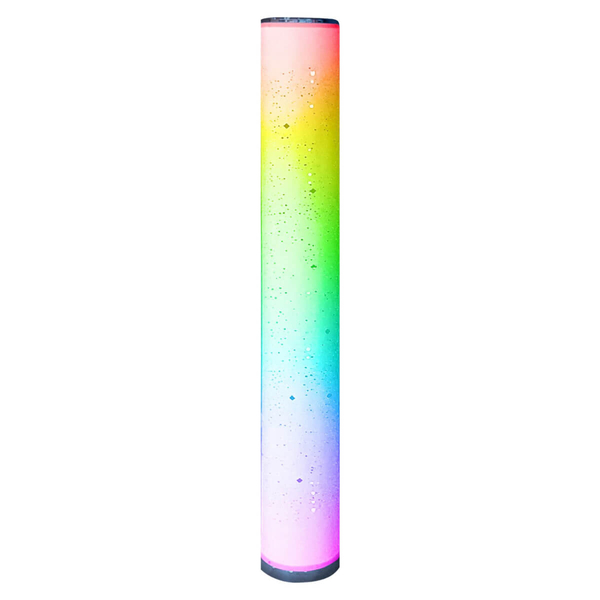 Lampa podłogowa z pilotem Stella 325341 Polux RGB słupek biała