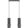 Industrialna LAMPA wisząca Sten 5106/2 BLACK Elem druciana OPRAWA metalowy ZWIS klatki czarne