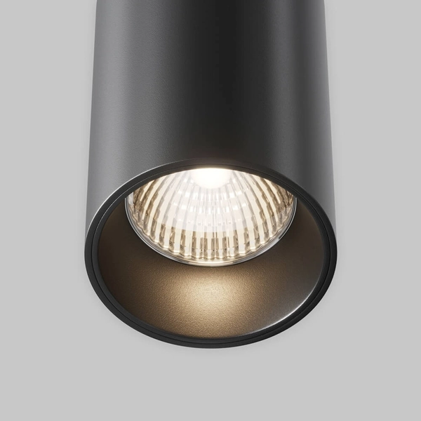 Zwisająca lampka tuba Efir P089PL-25W3K-B Maytoni LED 25W 3000K czarny