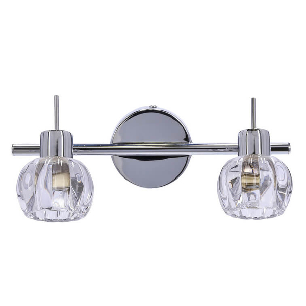 Regulowana lampa sufitowa Bombola 92-70296 kryształ chrom przezroczysta
