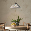 Zwisająca lampa z regulacyjną Alderley TF-ALDERLEY-P szklana kolorowa