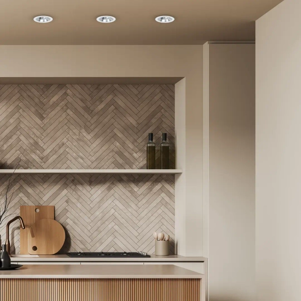 Lampa wpustowa sufitowa REDONDO ML1077 na przedpokój biała