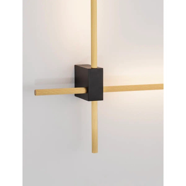 Minimalistyczna lampa ścienna ZALMARA LE45458 LED 20W 2700-4000K złota