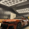 Oświetlenie sufitowe Hexagon HEX-240X480-WW LED 650W 3000K IP54 biały