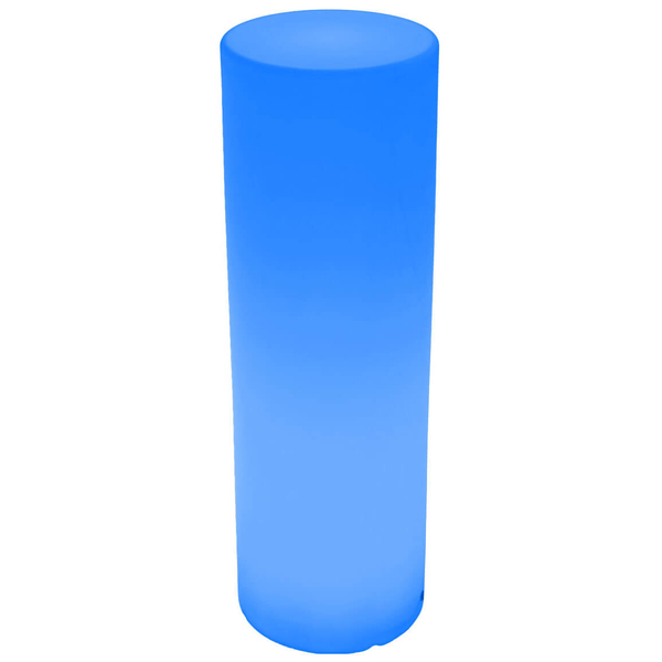 Stojąca lampa ogrodowa tubka Tube ES-DC033 LED 5W RGBW IP65 biała
