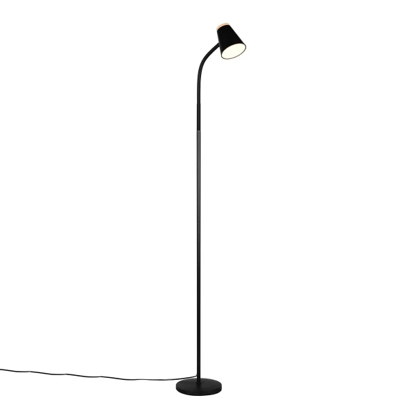 Lampa podłogowa do czytania PONGO R45831102 LED 4,5W 3000K czarny