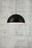 Kopułowa lampa wisząca Ellen 48573003 Nordlux metalowa czarna