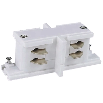 Łącznik trójobwodowy do szyn 8020 Zumaline metalowy biały
