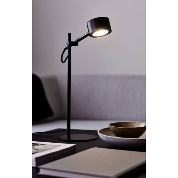 Biurkowa lampka z regulacją Clyde 2010835003 LED 4W 2700K czarny