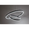 Wisząca ledowa lampa do salonu Isaure 72305 LED 80W 3000-6500K czarny