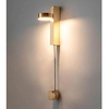 Ledowa lampa ścienna Clarid MSE010400206 8W z regulacją złota