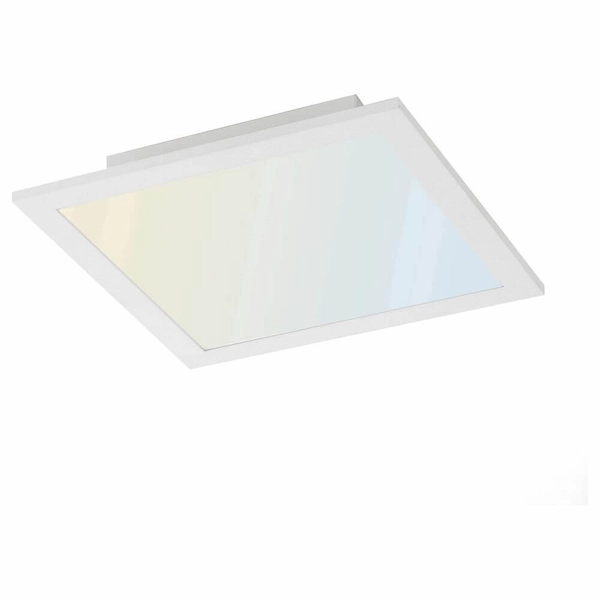 Kwadratowy plafon Flat LED 17W z funkcją pamięci biały