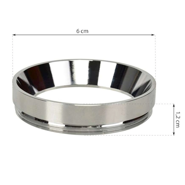 Spot LAMPA sufitowa MICA ML6088 + ML6093 Milagro metalowa OPRAWA tuba + pierścień czarny chrom