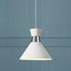 Wisząca lampa skandynawska WAIST 106801 Markslojd stożkowa biała